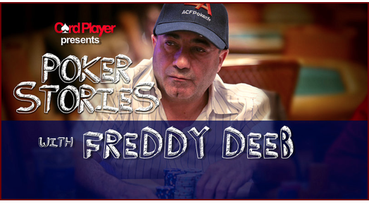 LISTEN: Poker Stories with Freddy Deeb