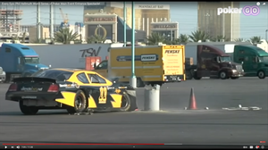 Phil Hellmuth planned to arrive in 2007 in this stock car, until this happened the day before.