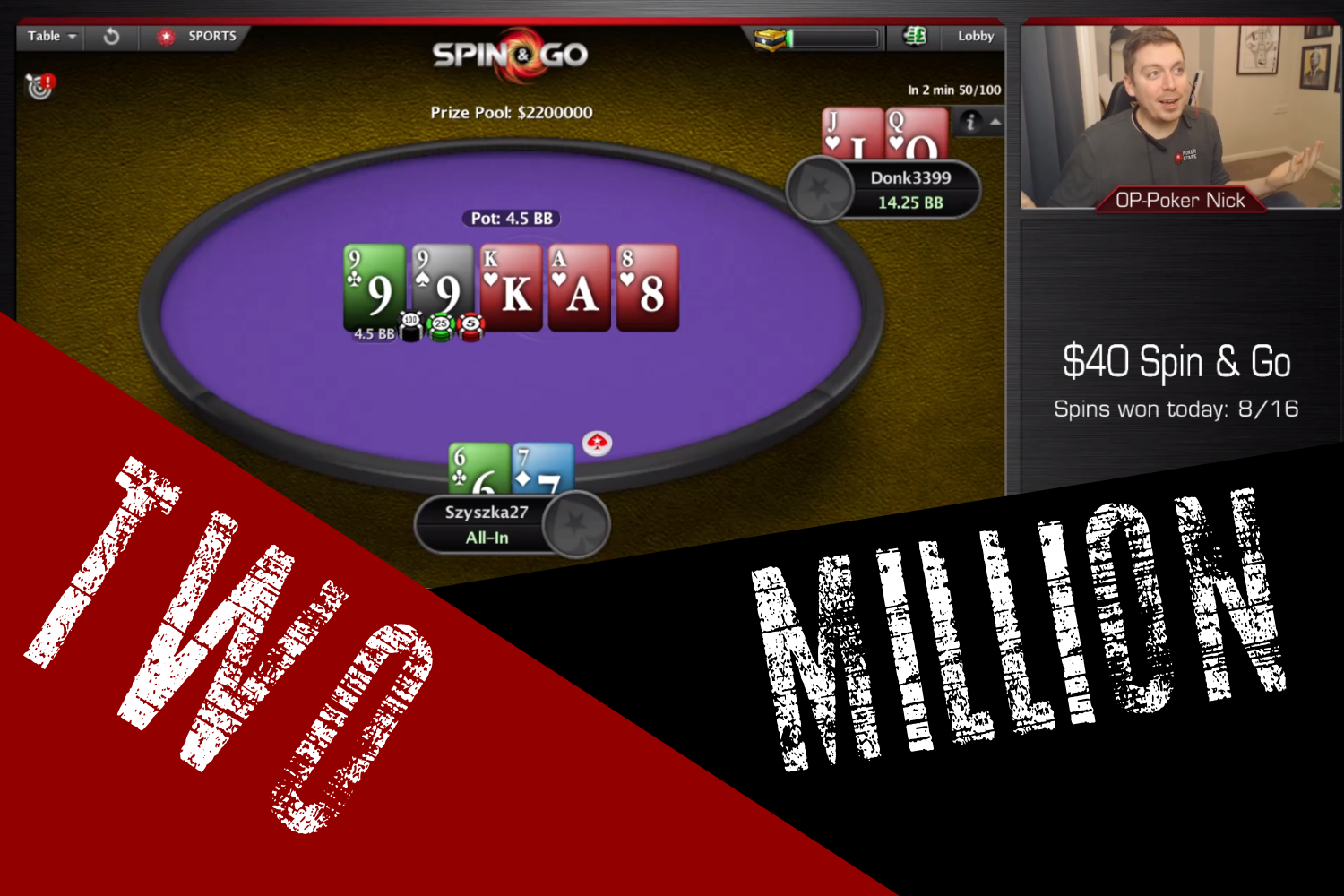German Player Wins the Biggest PokerStars Spin & Go Jackpot Prize