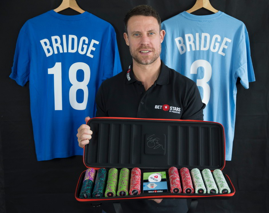 Win a PokerStars Chip Set Signed by Wayne Bridge!