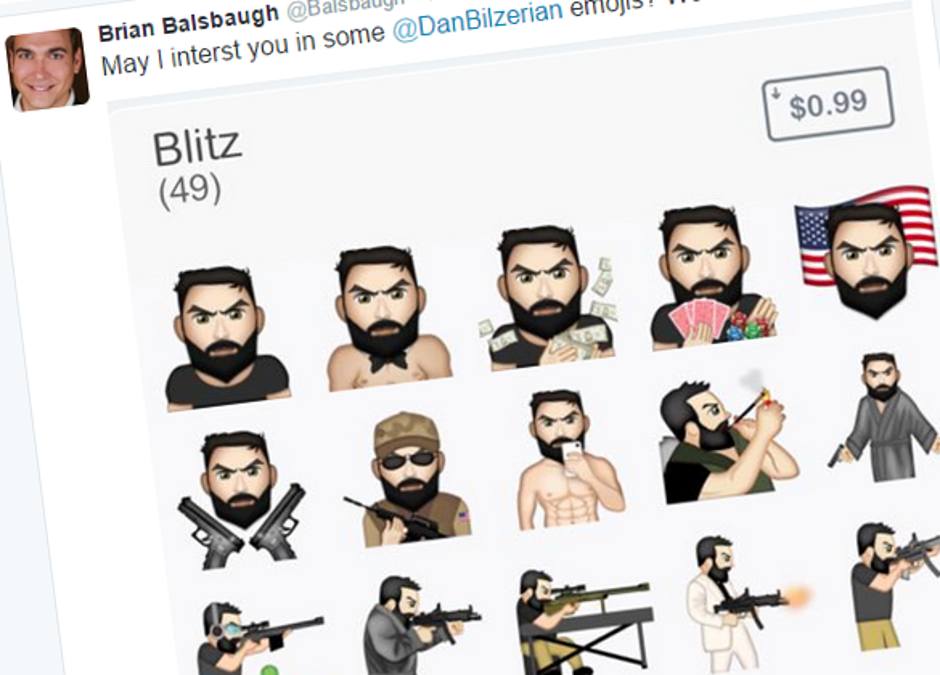 Dan Bilzerian Gets His Own Emojis