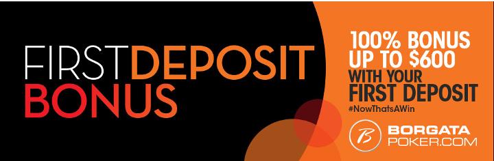 Get Up To a $600 Bonus on Your First Deposit at Borgata Poker
