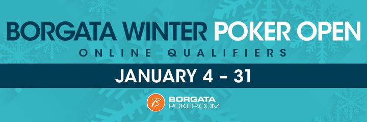 Qualify Online For The Borgata Winter Poker Open