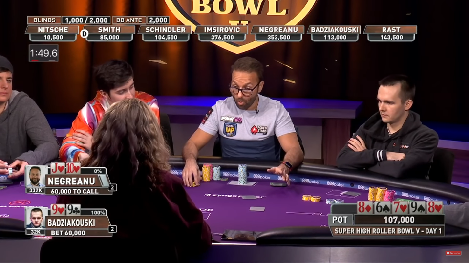 Watch: Daniel Negreanu Makes Yet Another Perfect Fold
