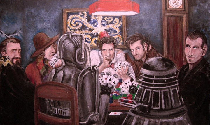 Is There A Doctor In The House? Doctor Who Gets Poker Dog Treatment