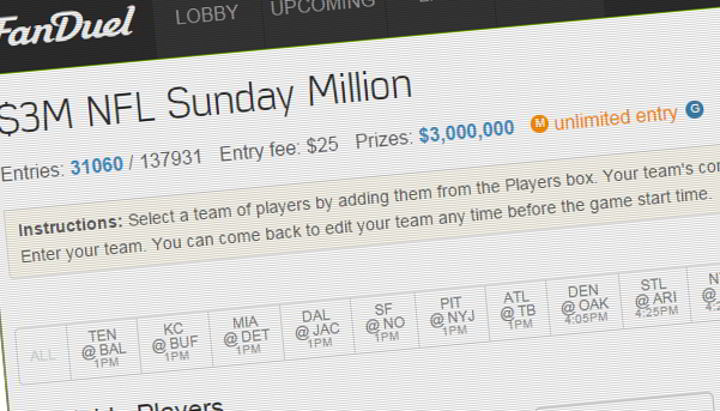 QB Recommendations For The $3 Million FanDuel Fantasy Football Contest