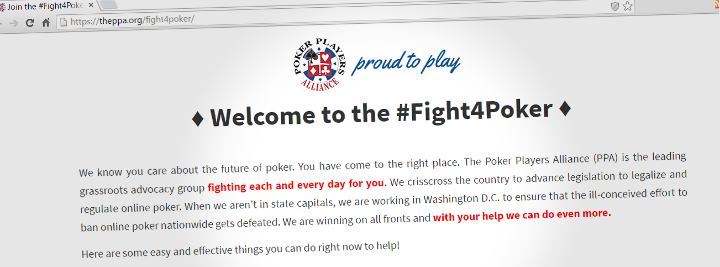 How You Can Join The #Fight4Poker