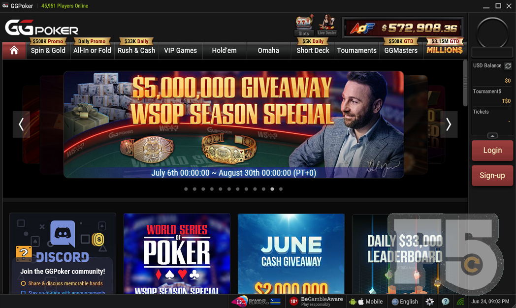 GGPoker Set to Giveaway $5 Million as Part of WSOP Season Special Promotion