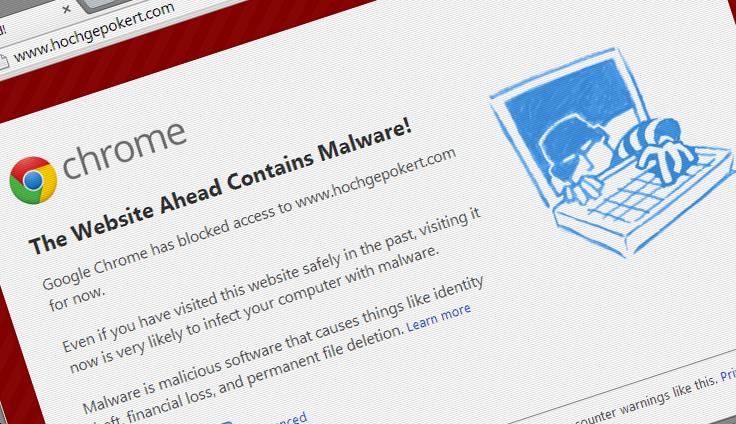 Malware Alert! Hochgepokert.com Blocked On Browsers