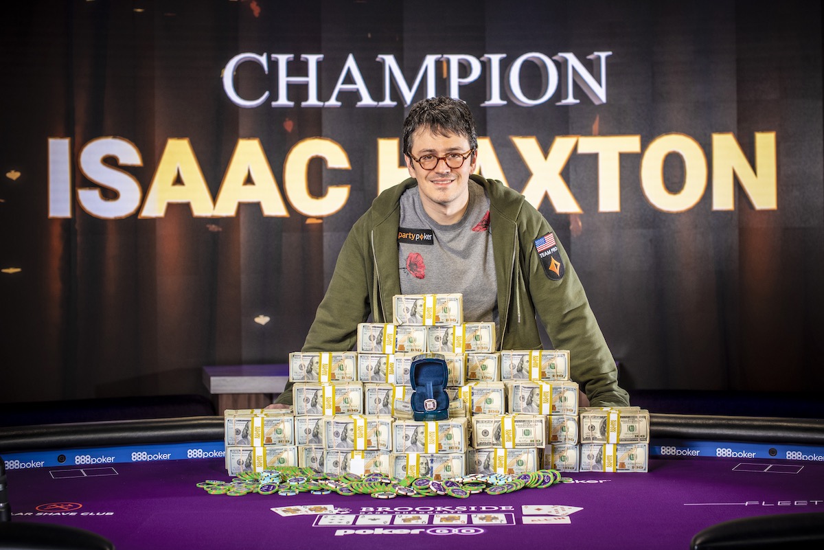 Isaac Haxton Wins Super High Roller Bowl for $3.6 Million