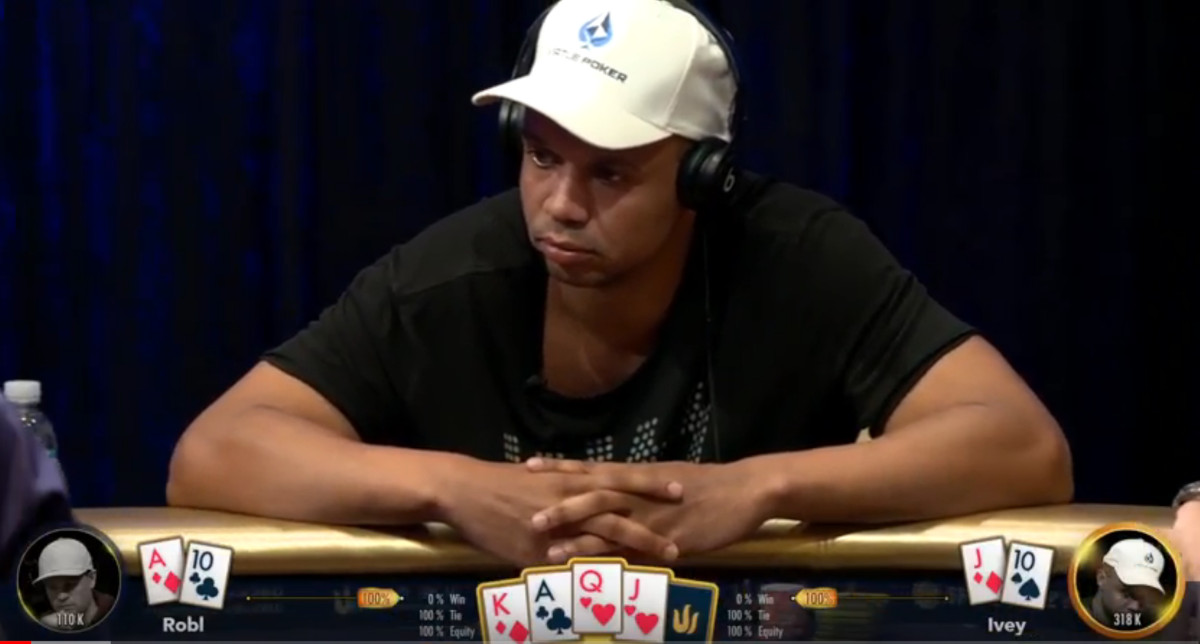 Is Phil Ivey Wearing a KISS Shirt in this Triton Poker Short Deck Tournament?