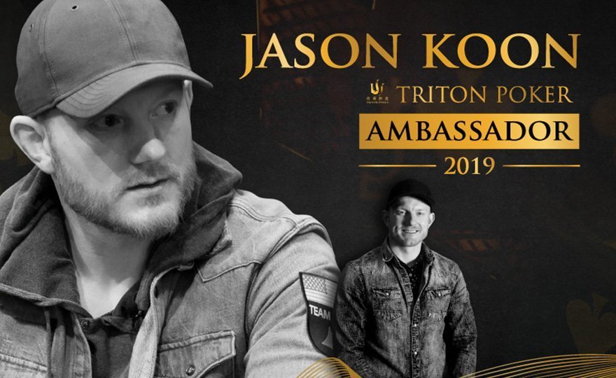Jason Koon Becomes Triton Poker Ambassador