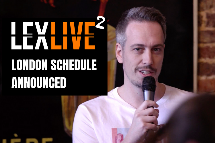 Lex Veldhuis Announces Schedule for Lex Live 2 Festival
