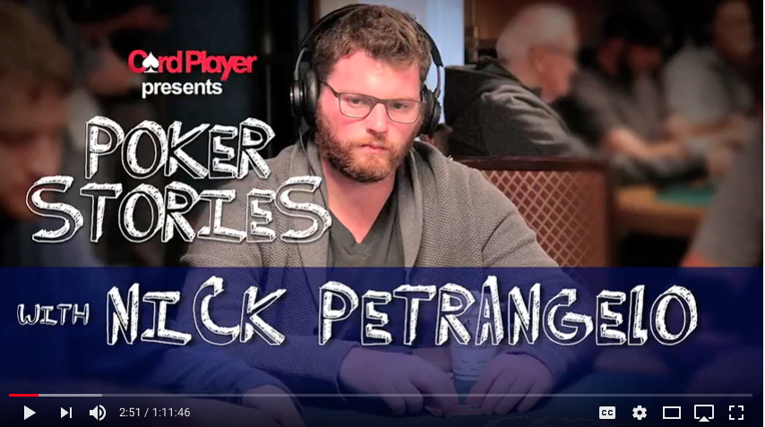 Poker Stories from High Stakes Poker Pro Nick Petrangelo