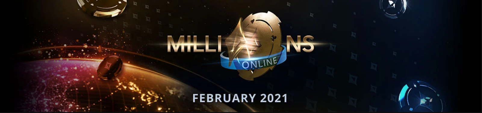 Partypoker's MILLIONS Online Tournament Set to Return in February 2021