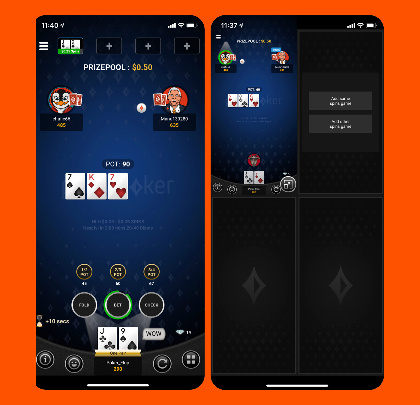 Latest App Updates Show Big Bets on Vertical Poker Clients