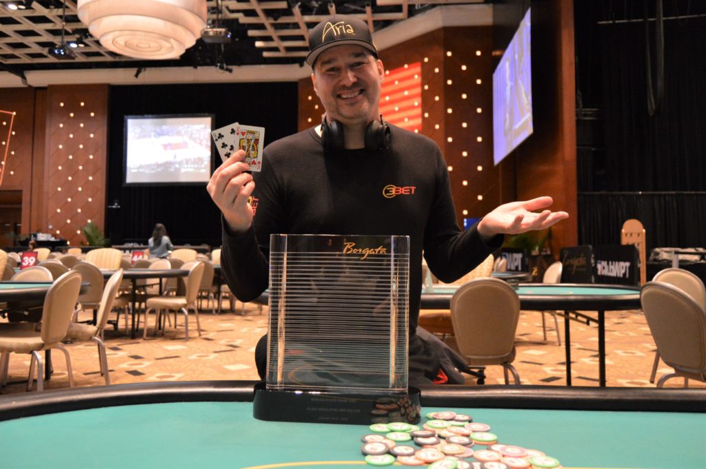 Phil Hellmuth Wins Borgata Winter Poker Open Heads-Up Event