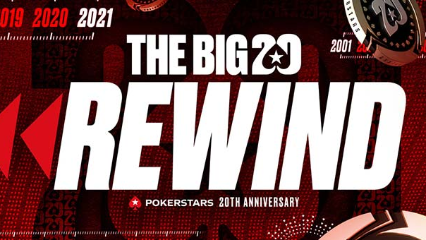20th Birthday Celebrations at PokerStars Features The Big 20 Rewind Series
