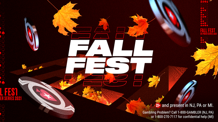 $1 Million in Prizes During PokerStars PA Fall Fest Series