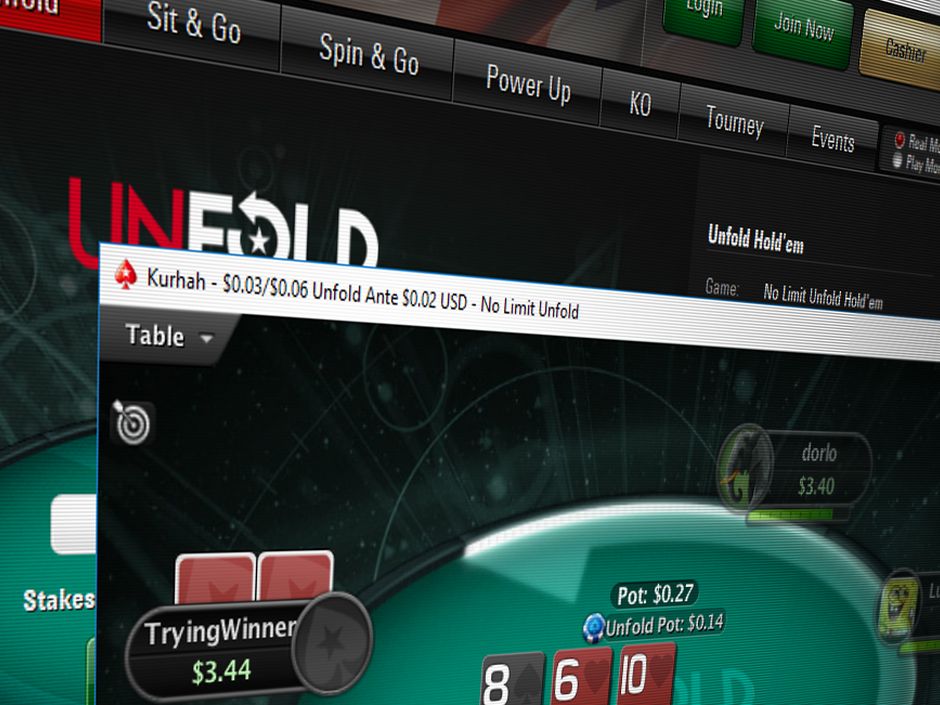 PokerStars Finally Folds Unfold Hold'em Poker