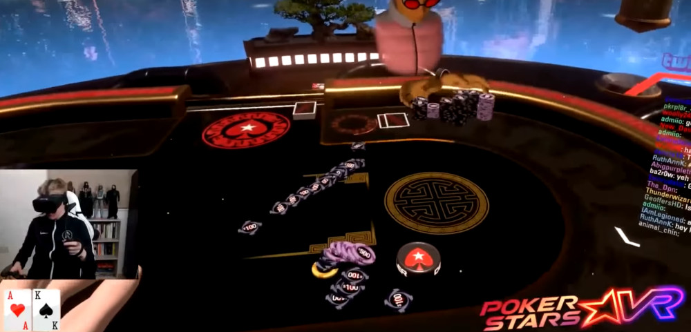 WATCH: Tonkaaap and Spraggy Battle Heads Up on PokerStars VR