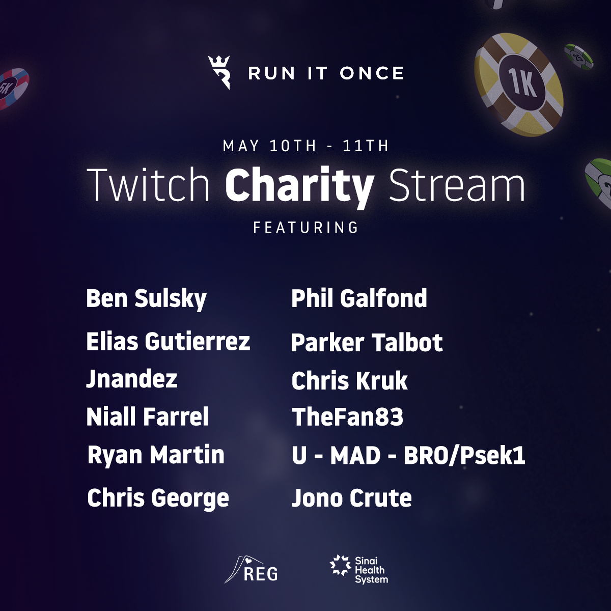 Run It Once To Host A 24 Hour Charity Twitch Stream F5 Poker