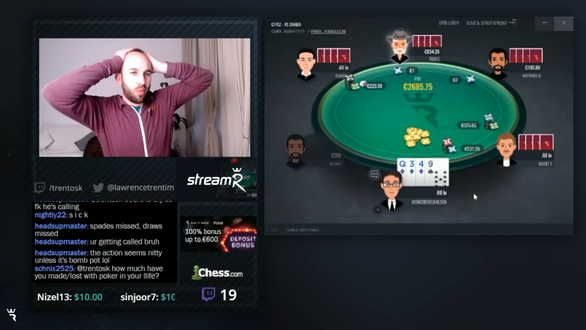 Watch: Top Five "Splash the Pot" Moments Caught Live on Twitch