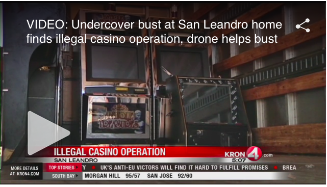 Rise of The Machines: Drone Helps Undercover Cops Bust Illegal Casino