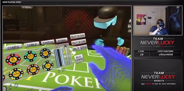 WATCH: Tonkaaaa Playing Virtual Reality Poker