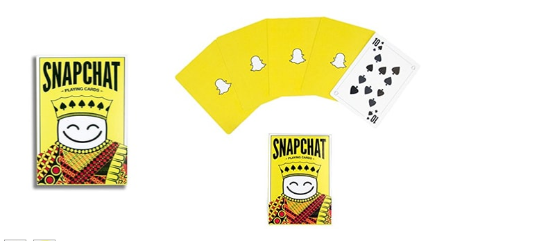 SnapChat Now Has Playing Cards