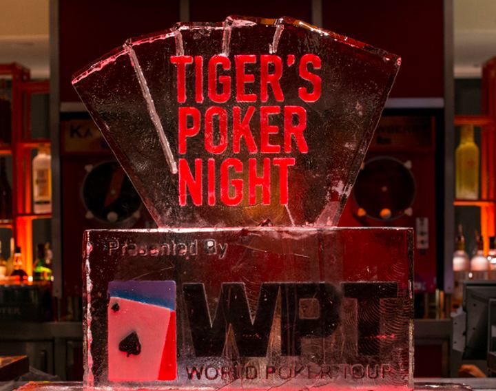 Phil Hellmuth Calling Action At Tiger's Poker Night