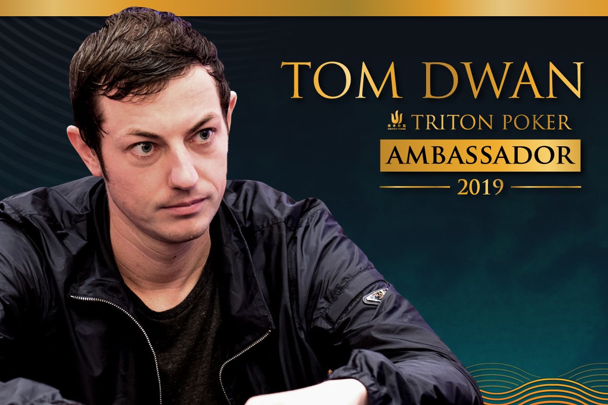 Triton Poker Announces Tom "Durrrr" Dwan as their Latest Brand Ambassador
