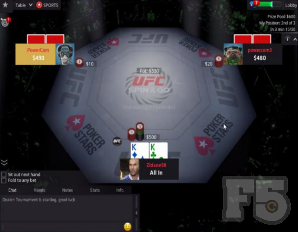 UFC Themed Spin & Gos Coming to PokerStars
