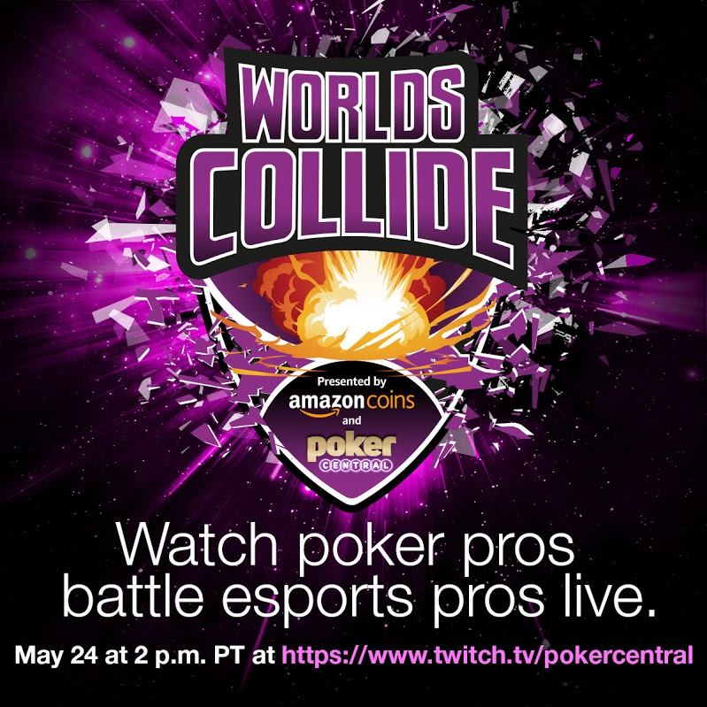 "Worlds Collide" as Poker Pros Take On Esports Legends