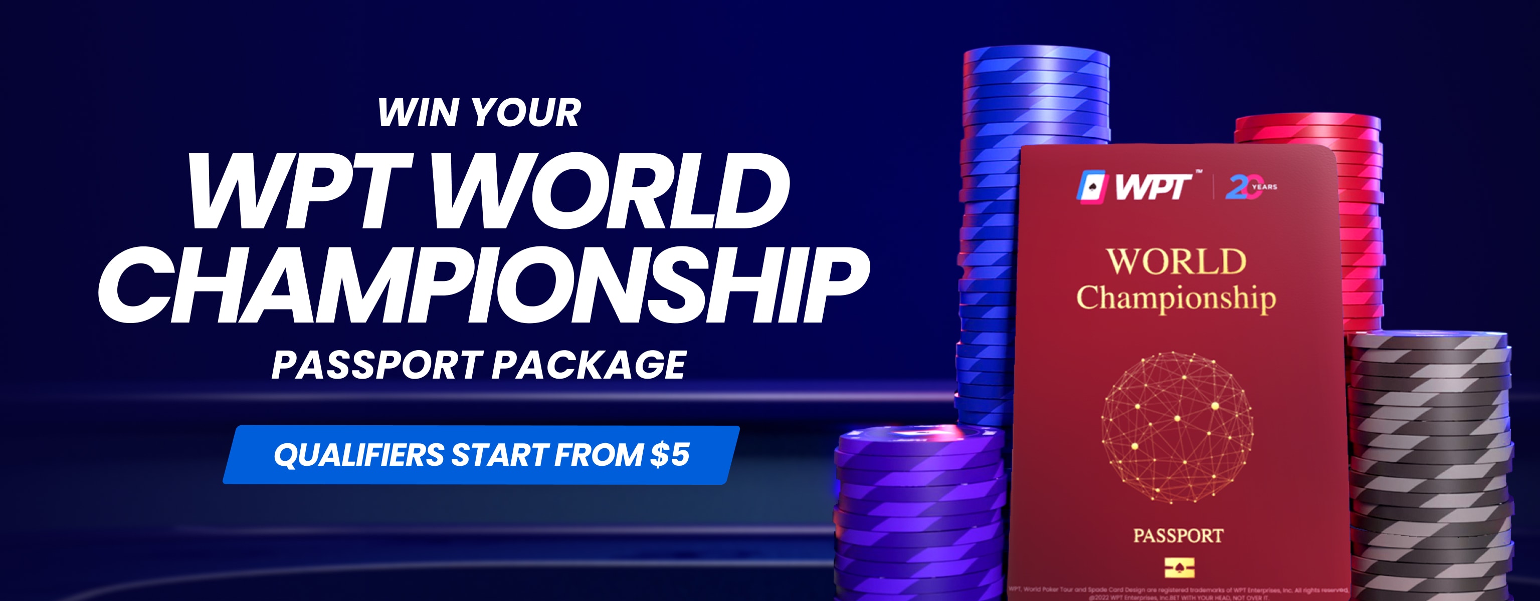WPT Global WPT World Championship Qualifiers Start at Just $5