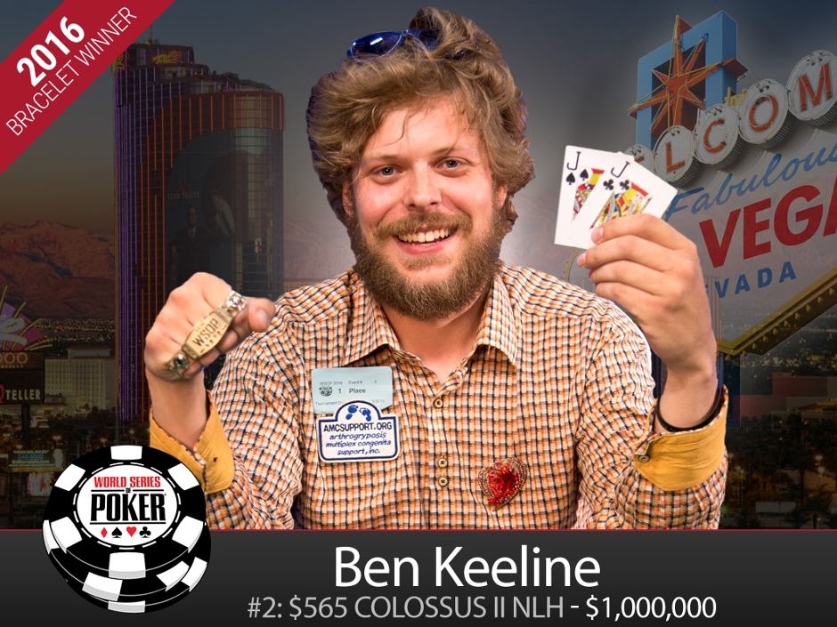 Colossus II Winner Ben Keeline Donates a Portion of His Winnings to AMC Support