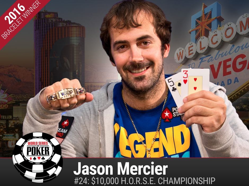 Jason Mercier Continues His Sick WSOP Run