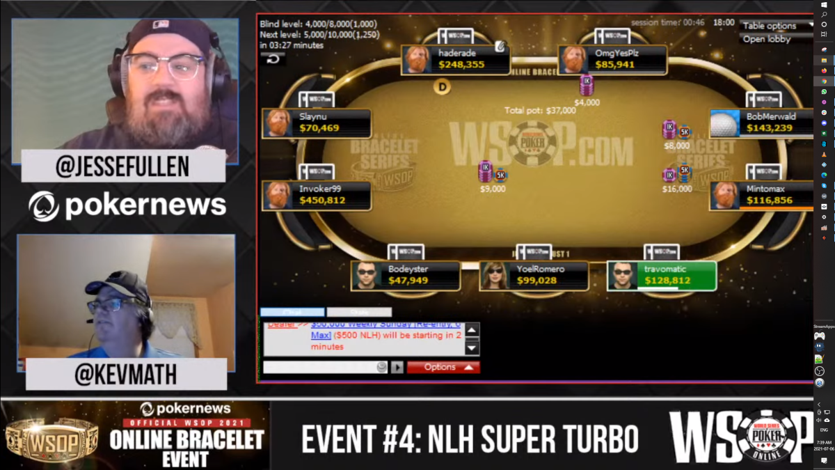 Catch WSOP Bracelet Action from PokerNews