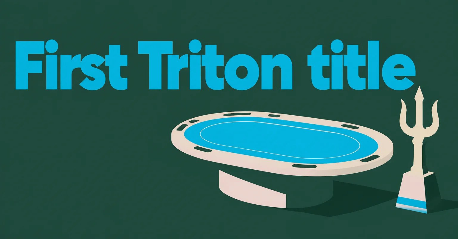 Aliaksei Boika Wins Maiden Triton Title in Jeju After Final-Hand Misread