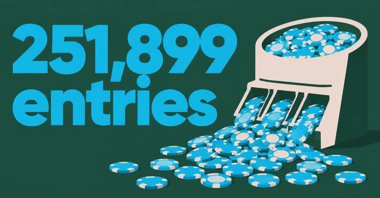 WSOP Closes 57th Series With Record 251,899 Entries