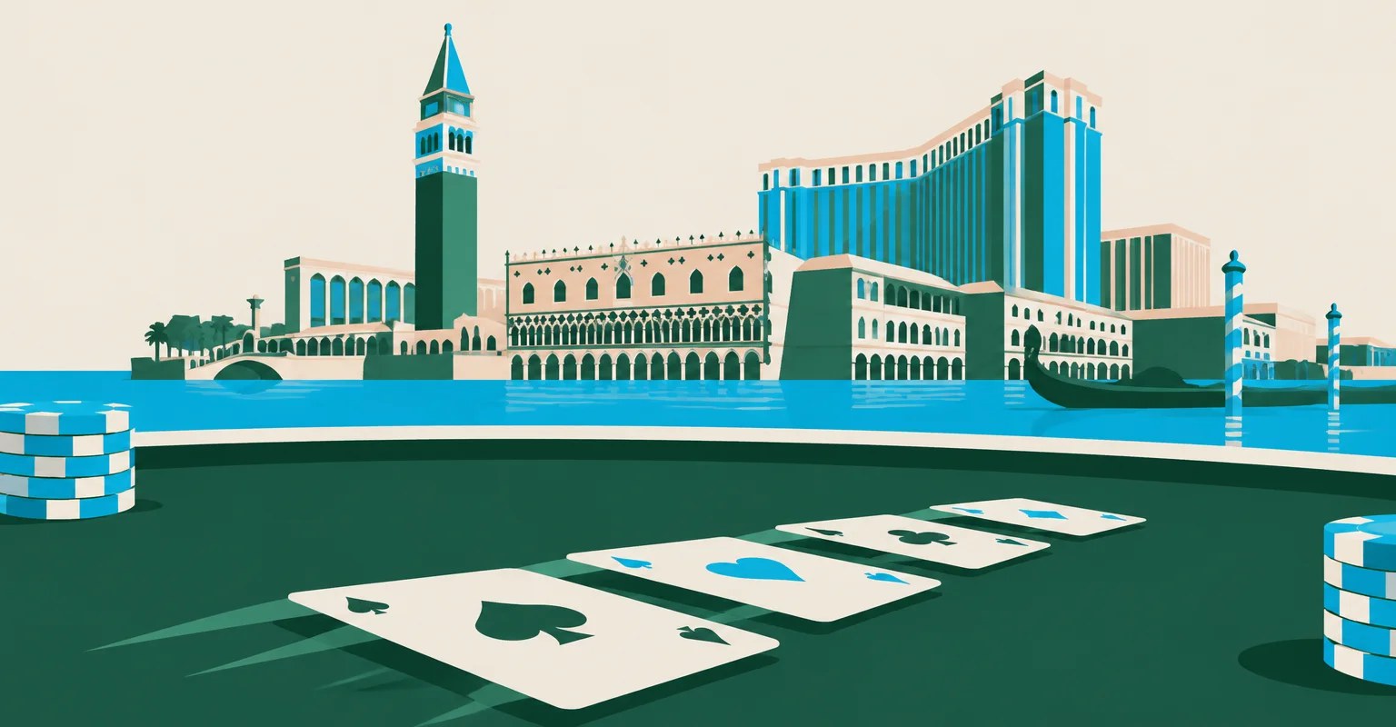 Venetian Adopts Slide Dealing in Las Vegas Poker Room