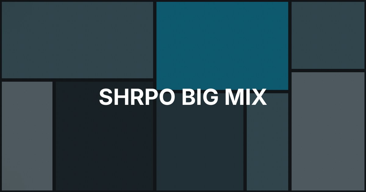 SHRPO Listed $800 Big Mix With $50,000 Guarantee