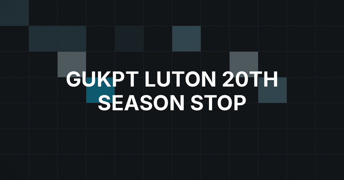 GUKPT Luton Lands as Sixth Stop of 20th Season