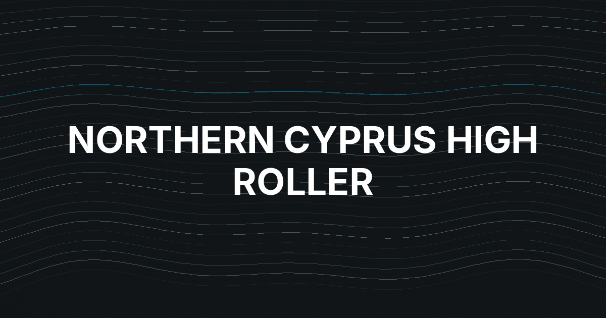 NOIR Poker Series Opens $7,500 High Roller in Northern Cyprus