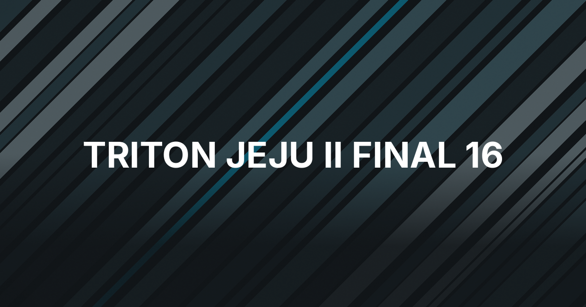 Yang Wang Leads Triton Invitational Into Final 16