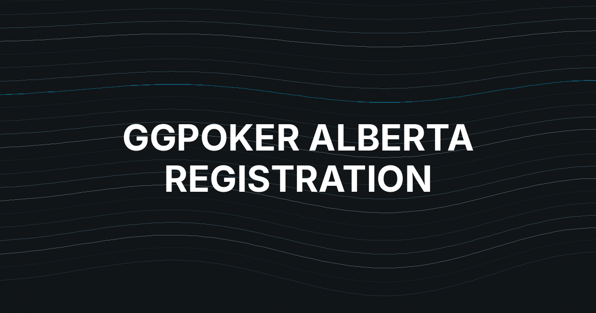 GGPoker Gets Alberta Registration, but Launch Still Needs a Liquidity Fix