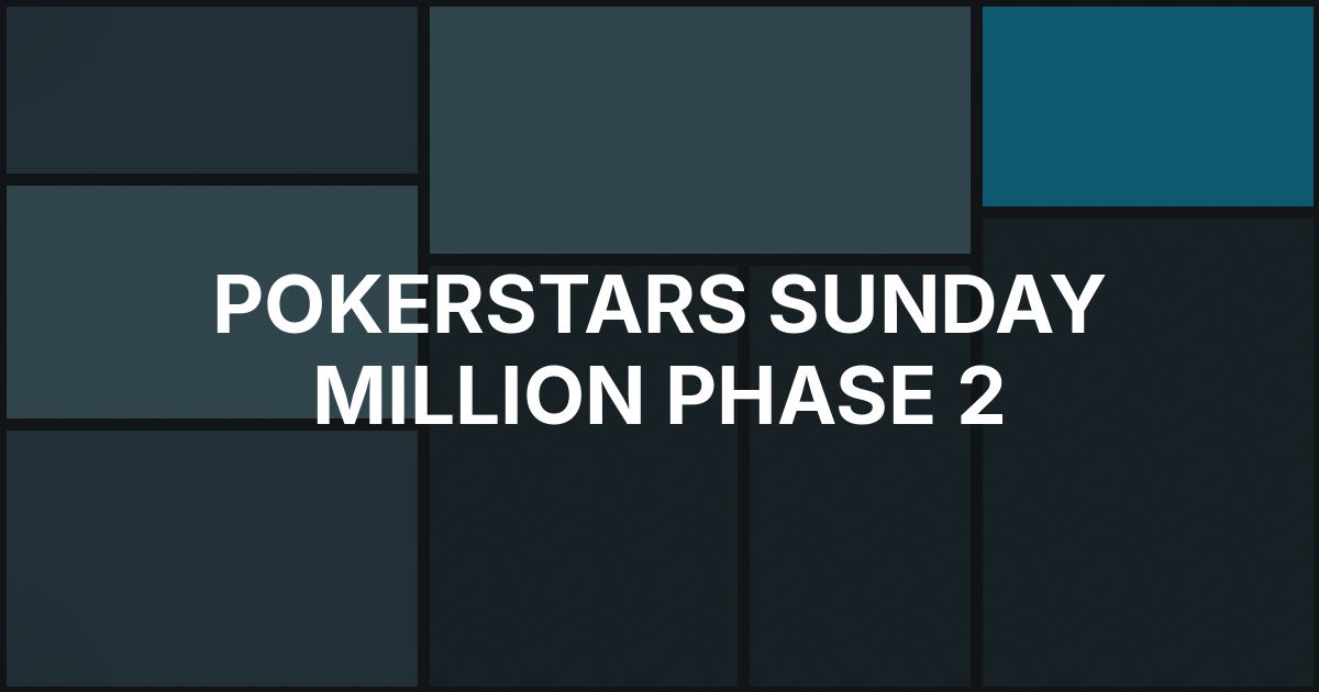 Spraggy Advances as Sunday Million Entries Reach 24,881