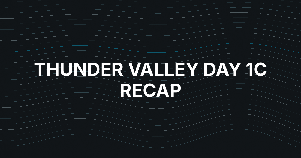 Cervantes Tops Day 1c as Thunder Valley Main Event Reaches 547 Entries
