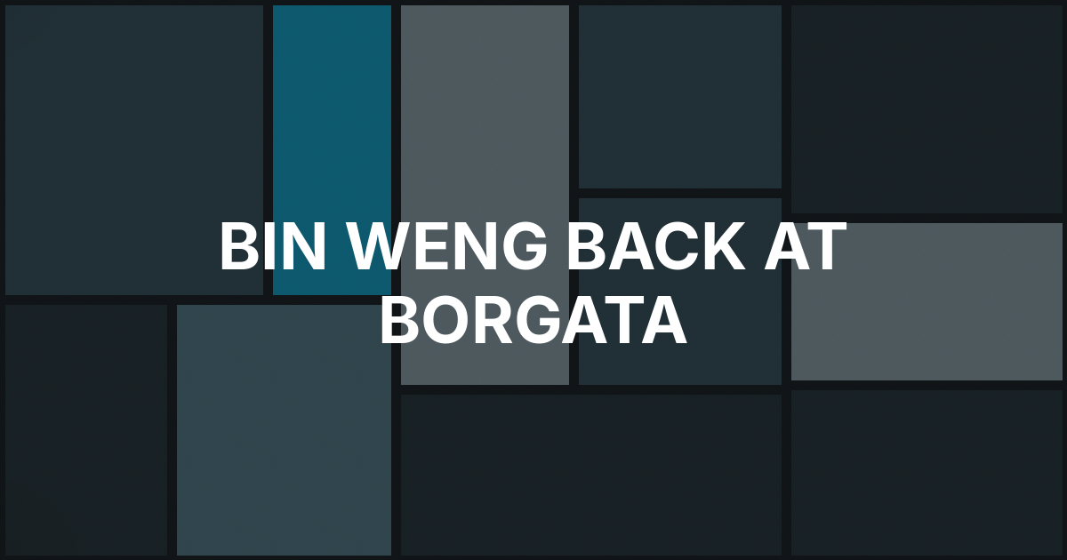 Bin Weng Returns to Borgata After Seven-Month Health Break